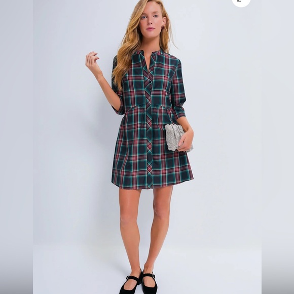 Tuckernuck Highland Royal Shirt Dress - Picture 1 of 6